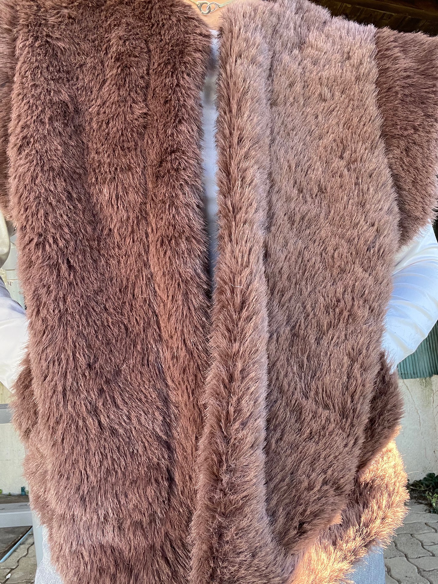 Gilet MAYA chocolat