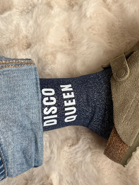 PRéCOMMANDE Chaussettes à paillettes " DISCO QUEEN "