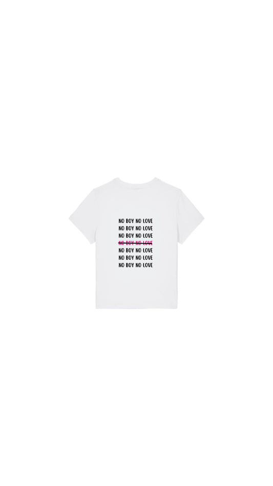 T-shirt NO BOY ROSE