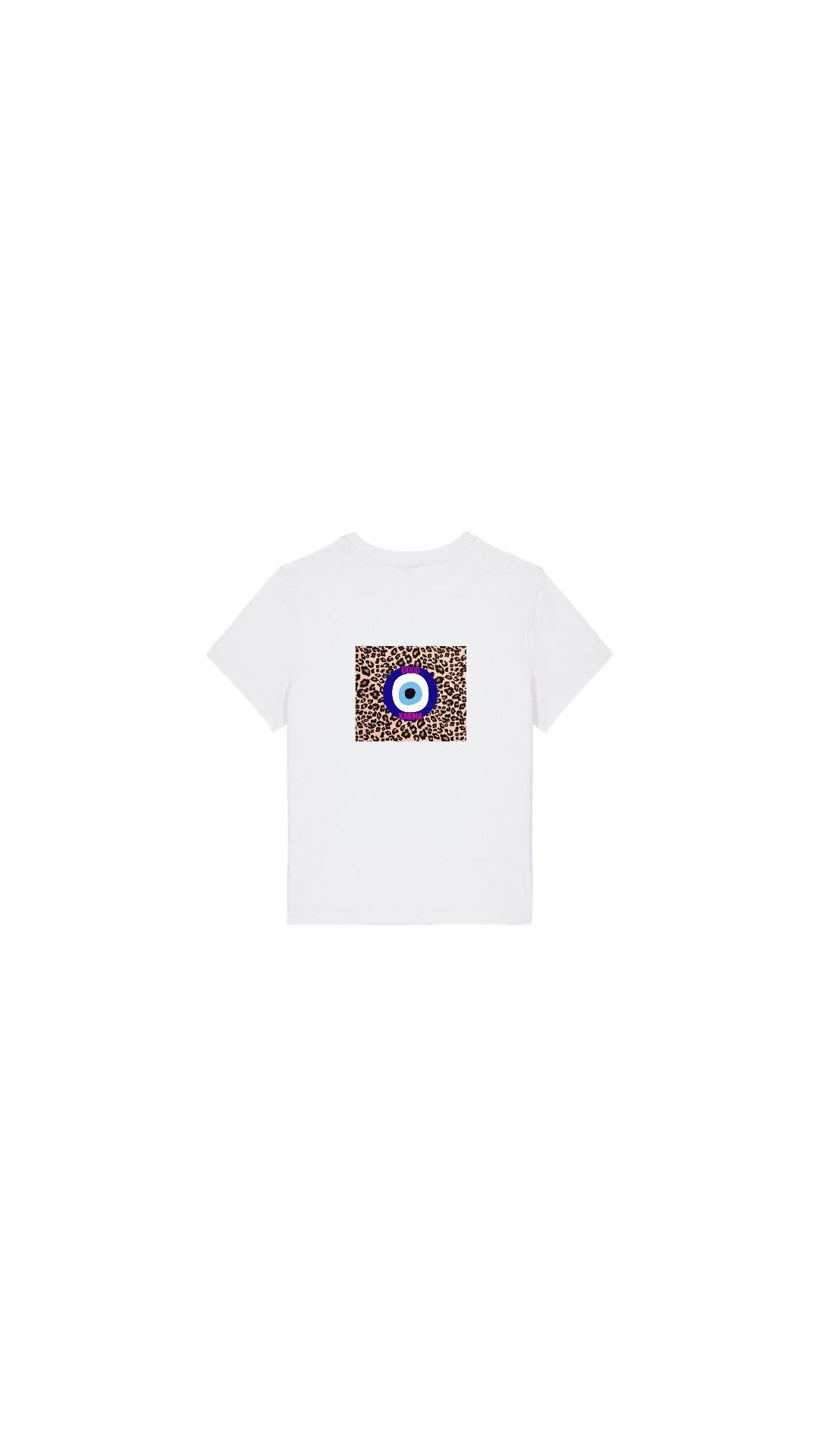 T-shirt Good Karma léopard