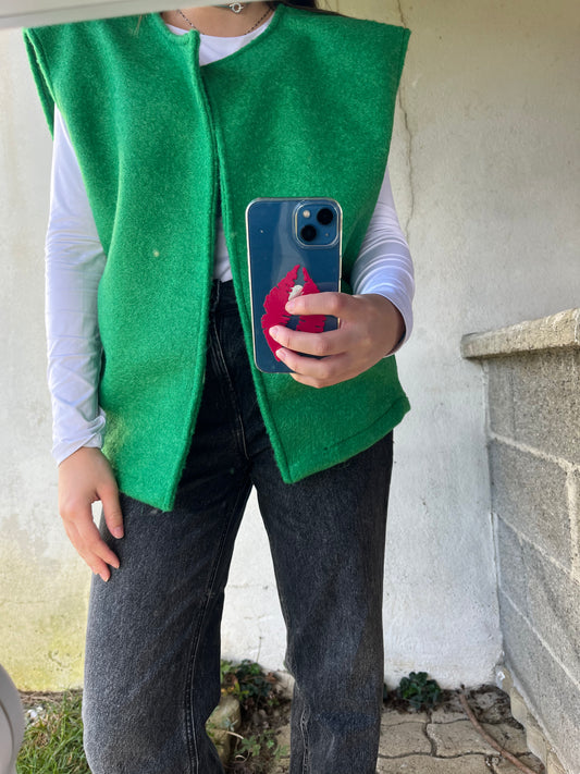 Gilet LILA vert