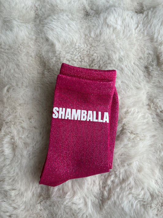 Chaussette à paillettes " SHAMBALLA"